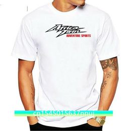 Zeldzame Afrika Twin Anventure TShirt Motorfietsen Hon TShirt Homme Print T-shirt Heren Korte Mouw Band T-shirts 220702