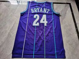 Maillot de basket-ball rare pour hommes et femmes, Vintage 1996-97, avant #8 et arrière #24 K b taille S-5XL, personnalisé avec n'importe quel nom ou numéro