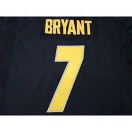 rare CUSOTM 3740 Missouri Tigers # 7 Kelly Bryant or véritable broderie complète College Jersey Taille S-4XL ou personnalisé n'importe quel nom ou numéro de maillot