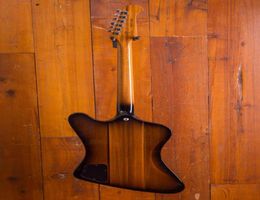 Fire Bird Rare Firebird Thunderbird Vintage Sunburst Electric Guitar Guitar Cello a través de Cody Grover Tuners 2 Mini Humbuckers Reverso 2663669