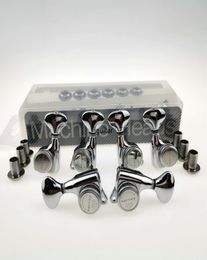 Zeldzame Hoge Kwaliteit Chrome Gitaar Machine Heads 121 Achter Vergrendeling Tuners Gitaar Stemsleutels Tuners Voor ST Stijl Elektrische Gitaren1564533