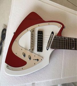 Zeldzaam J backlund -ontwerp JBD 100 Metallic Red Electric Guitar Mirror Pickguard vergrendelingstuners wrap arround staartstuk7743373