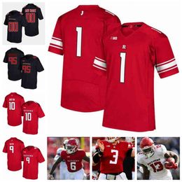 Rare Rutgers Scarlet Knights Jerseys Mohamed Sanu Jersey Logan Ryan Jason McCourty Kenny Britt College Football Jerseys Custom Stitched