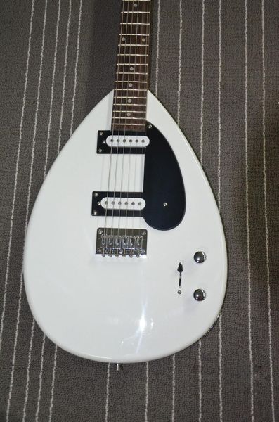 Rare VOX Mark III White Guitar Blanc Brian Jones 2 micros à simple bobinage Chrome Hardware Factory Outlet Ching Made Guitars