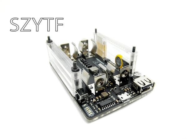 Carte d'extension d'alimentation Raspberry pi 2 pi 3 B + UPS avec RTC, mesure, sortie 5 V, fonction de port série 5 V 3A + câble de données USB livraison gratuite