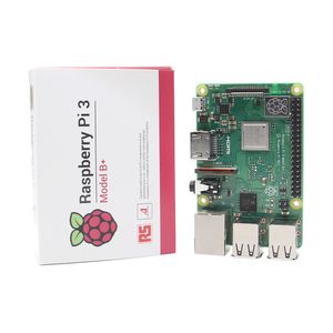 Envío gratuito Raspberry Pi 3 Modelo B + (Plus) Placa base 3 en 1 + Caja de acrílico / Caja / Carcasa + Kit de inicio de ventilador de refrigeración