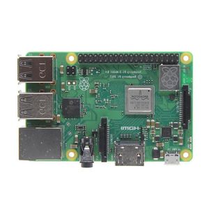 Freeshipping Raspberry Pi 3 Model B Plus / B 24G/5G WIFI Dual-Band 14GHz CPU 1GB RAM Moederbord V34 Acryl behuizing met ventilatorstarter Ufbg