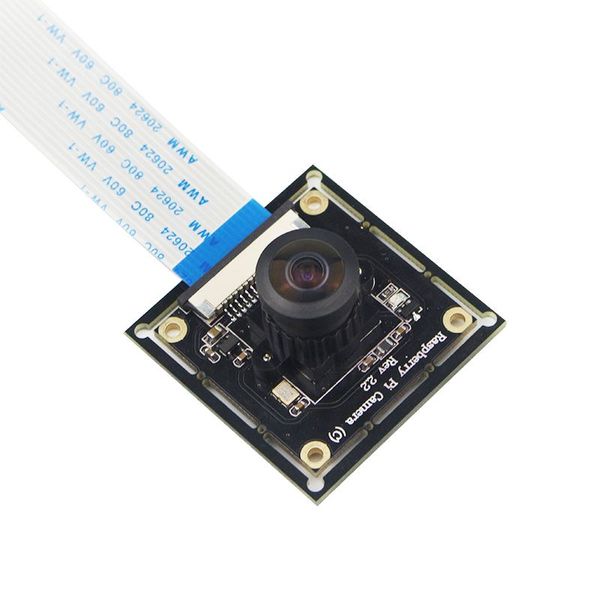 Freeshipping Raspberry Pi Camera Module OV5647 Fish Eyes Cámara gran angular para timbre Módulo de cámara de monitoreo DIY Smart Home