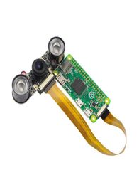 Raspberry Pi Zero Night Vision Camera 2pcs IR LED Module de caméra 5MP pour Raspberry Zero Wide angle Fish Eye Webcam7144052