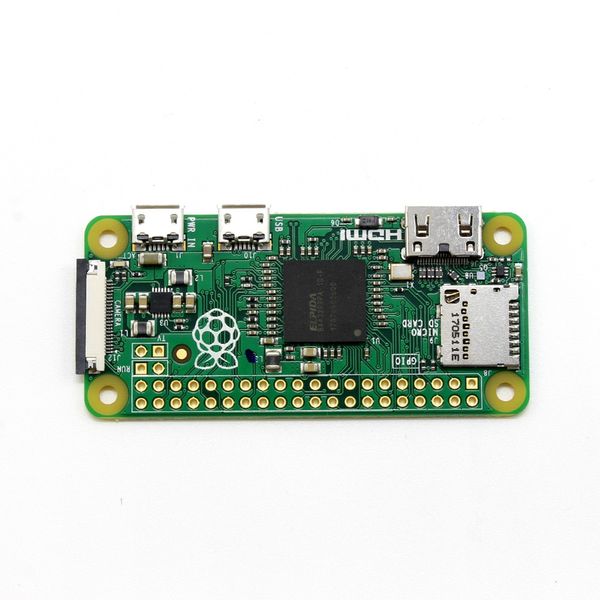 Livraison gratuite Raspberry Pi Zero avec processeur 1 GHz 512 Mo de RAM Linux OS 1080P Sortie vidéo HD