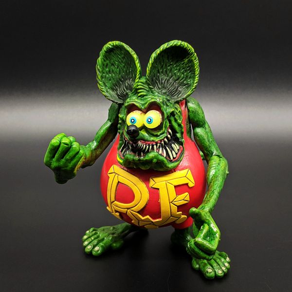Rat Fink articulations mobiles contes du Rat Fink souris PVC figurine modèle à collectionner jouet 10 cm