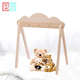 Rammelaars Mobiles 1PC Babygym Houten Hangers Gimnasio Baby Activiteit Gym Speelmat Tapis Eveil Bebe Nordic Eenvoudig Houten geboren Geschenk Speelgoed Voor geboren 230919