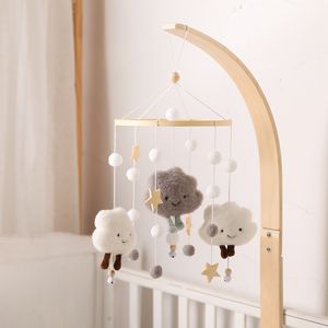 Rattles Mobiles Baby Cloud Cribet Toys 012 mois Bell Boîte Musical Born Bed Toddler Carrousel For Toy Gift 230525