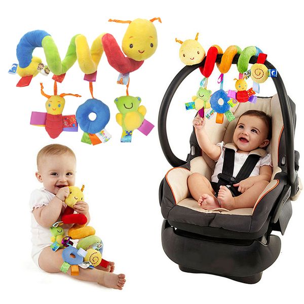 Hochets Mobiles Berceau Hochets Suspendus Jouets Siège De Voiture Jouet Mobiles Souples Poussette Berceau Spirale Jouet Landau Poupées Suspendues pour Bébés nés Cadeau 230620