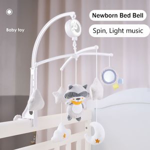 Ratels Mobiles Baby Mobile Ratles Toys 012 Maanden voor baby geboren Crib Bed Bell Toddler Ratles Carrousel voor COTS KIDS MUZIEKE TOETE CADEAU 230420