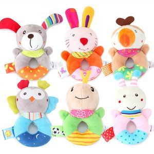 Hochets mobiles bébé en peluche hochet dessin animé animaux berceau Mobile lit cloche jouets 012 mois infantile enfant en bas âge jouet éducatif précoce pour cadeaux nés 230901