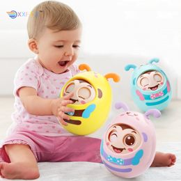 Hochets mobiles bébé hochet poupée mobile cloche clignotant yeux jouet de dentition amusant pour les nés cadeau bébé 012 mois jouets bébés jouets interactifs pour enfants 230303