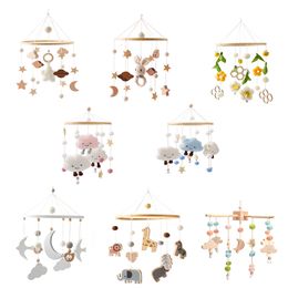 Hochets Mobiles Bébé Hochet Jouet 012 Mois Mobile En Bois Sur Le Lit né Boîte À Musique Cloche Jouets Suspendus Support Support Infant Berceau Garçon 230615