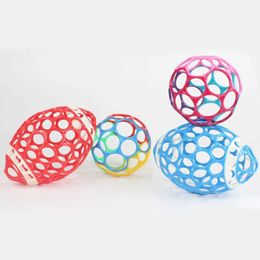 RattleSnake Childrens Education Toy Grab Hole Ball NOUVEAU CRIB CRIB SOFF Soft Safety Hand Bell Baby Speedgone S516
