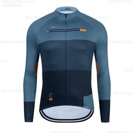 RAUDAX maillots de vélo printemps automne chemises de cyclisme à manches longues vtt VTT vêtements de route Premium 240311
