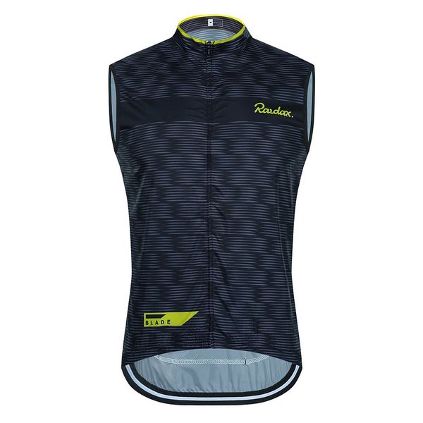 Raudax gilet de cyclisme sans manches vélo réfléchissant Ciclismo vélo maillot de cyclisme coupe-vent vêtements de cyclisme gilet de moto 240123