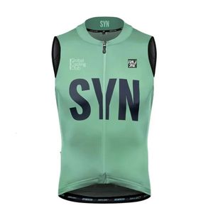 Raudax Syn Cycling Vest winddichte sportrun wegfiets gilet mouwloze mtb jersey chaleco ciclismo jas 240402