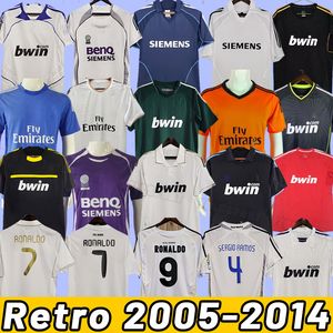 Raul Redondo maillots de football rétro Roberto Carlos Hierro Seedorf GUTI SUKER ReAl MadridS maillot de football vintage ronaldo 05 06 07 08 09 10 11 12 13 14 2005 2006 2010 2011