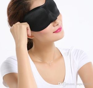 Ravel 3D masque pour les yeux sommeil doux éponge rembourré ombre couverture repos Relax dormir bandeau aide yeux masques cadeau accessoires