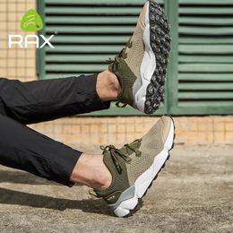Rax Outdoor Houstable Runking Chaussures Men Léger Walking Trekking Wading Shoes Sport Sneakers Men Outdoor Sneakers Male 240511