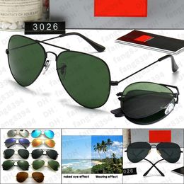 Gafas de sol de rayas Gafas de sol de diseñador de rayos diseñadores de hombres diseñadores sombras de diseño blanco