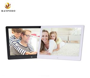 RayPodo 12 inch LED 1280 * 800 resolutie Full HD digitale fotolijst met zwart-wit kleur