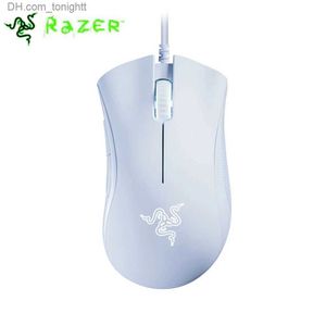 Razer DeathAdder Essential Wired Gaming Mouse Ratones 6400DPI Sensor óptico 5 botones independientes para computadora portátil PC Gamer Q230825