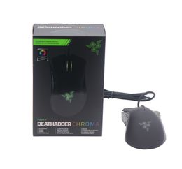 Razer Deathadder Chroma USB Wired Optical Computer Gaming Muis 10000DPI optische sensor Muis Razer Mouse Deathadder Kleuren Muizen