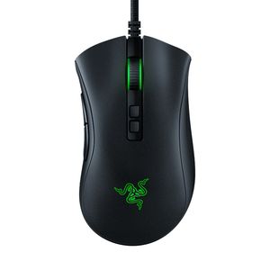 Razer DeathAdder V2 E-Sports RGB Light Cable Computer Gaming Laptop Mouse CF Macro Game Ratones