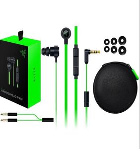 Auriculares Razer Hammerhead Pro V2 en el auricular de la oreja con micrófono con caja minorista en los auriculares de los juegos de oreja aislamiento de ruido estéreo BA8864193