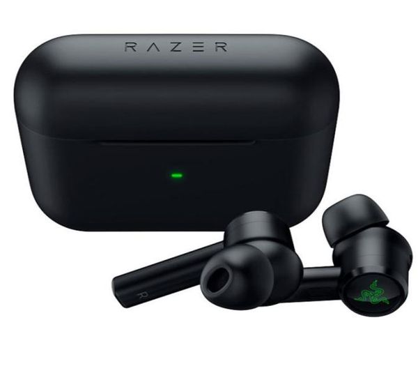 Razer Hammerhead True PRO Casque sans fil TWS Bluetooth 50 IPX4 Écouteurs intra-auriculaires Microphone intégré Interrupteur OnOff Écouteur Hea8523146