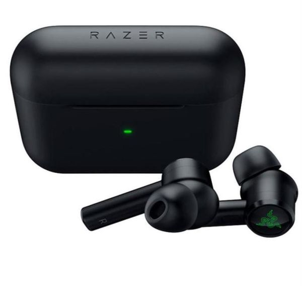 Razer Hammerhead True PRO Casque sans fil TWS Bluetooth 50 IPX4 Écouteurs intra-auriculaires Microphone intégré Interrupteur marche/arrêt Écouteur Hea11794554836