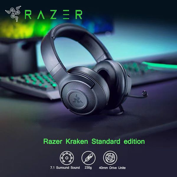 Écouteurs Razer Kraken E-Sports Gaming Headsiet avec microphone 7.1 surround Sound Video Gaming Eorel