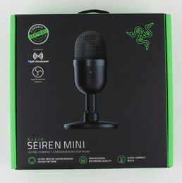 Razer Seiren Mini Condensador USB Micrófono Ultracompact Streaming Desk Mic Rates Luxemia6476368