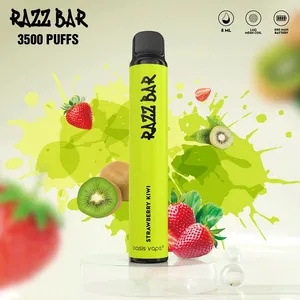 RAZZ BAR 3500 Rookwolken Vape Pen E-sigaretten 850mAh Batterij Vapor Kit 8ml Voorgevuld patroonapparaat 16 smaken versus Puff 5000 Wegwerp