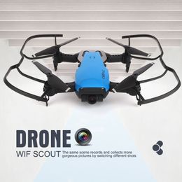 Aeronave RC K98 Pro 2 Drones plegables UAV Aviones remotos de control remoto de alta definición Drone 4K Cámara dual