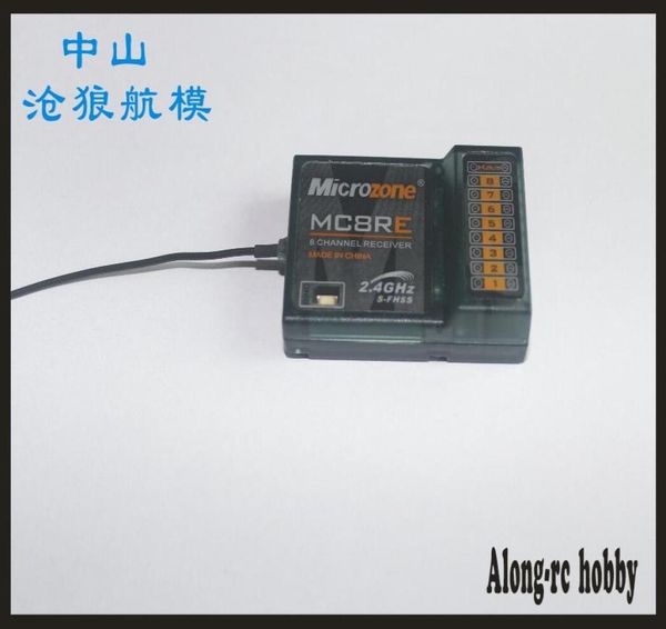 Modèle d'avion RC, pièce de loisir, télécommande MICRO ZONE 24G FSK 8ch récepteurs MC8RE récepteur pwmsbus3268455