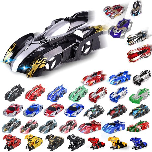 RC Anti gravité escalade voiture mur plafond sol voitures de course jouet électrique télécommande voitures tournant cascadeur voitures jouets pour enfant