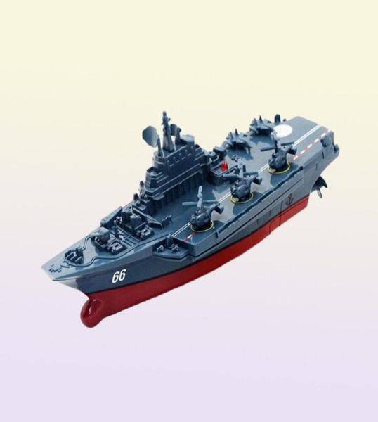 RC Boat 24 GHz Remote Control Ship Warship Battleship Cruiser Boat High Spee