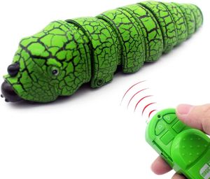 RC Bug Afstandsbediening Worm Realistisch Caterpillar Inchworm Elektronisch Dierenspeelgoed Nep Insect Auto Voertuig