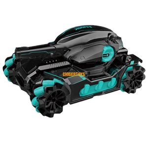 Coche RC grande 4WD bomba de agua tanque tiro competitivo Rc tanque juguete Control remoto coche multifuncional todoterreno niños juguete para regalo