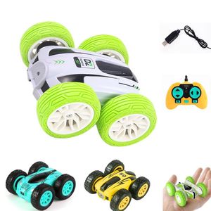 RC Car Off Road 4x4 Control remoto Drift Cars 2.4G 4CH Stunt 360 grados Flip Deformation Buggy Suv Kids Toys