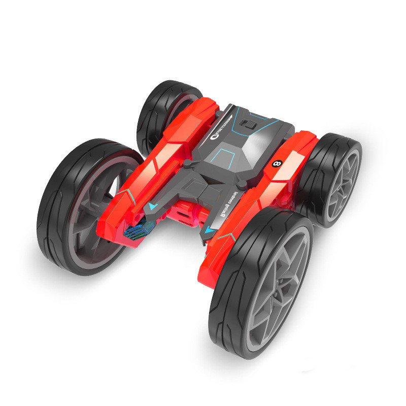 RC Control Car Stunt Super-Speed Deformation Rotation Tumbling Double-Sided off-Road Vehicle Adapt To Various Terrains Outdoor Boy Children's Toy C26