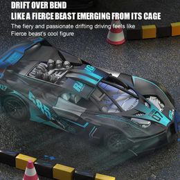 RC Drift Racing Car High Speed Race Race Remote Control Climbing Buggy Trucks Electric Vehicle Toys For Boys Gifts Z7F5 240428