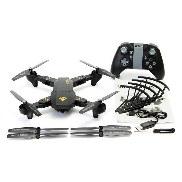Drones RC Dron Visuo XS809W XS809HW Mini Drone pliable avec Wifi FPV 0.3MP ou 2MP caméra maintien d'altitude Quadcopter